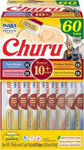Churu Senior Cat Treats Taurine Hydration Lickable Tuna Chicken 40/60 Tubes